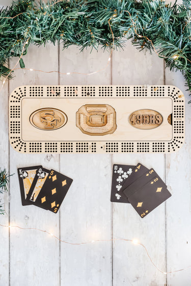 Custom Cribbage Boards – Sports Team Edition | 3D PICK YOUR TEAM Engraving Beloved & Bespoke